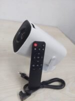DCHAV Portable Mini Wireless Projector with 180°Adjustable Stand,HY300 pro Projector 4K Video Decoding, Android System, Auto Keystone, Outdoor Home Movie Portable Video Projector Compatible with Phone - Image 3