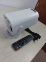 DCHAV Portable Mini Wireless Projector with 180°Adjustable Stand,HY300 pro Projector 4K Video Decoding, Android System, Auto Keystone, Outdoor Home Movie Portable Video Projector Compatible with Phone - Image 6