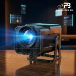 HY320 Mini Projector – Android Smart Projector with WiFi 6, Bluetooth 5.0, HDMI/USB - Image 2
