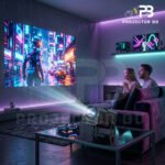 HY320 Mini Projector – Android Smart Projector with WiFi 6, Bluetooth 5.0, HDMI/USB - Image 5