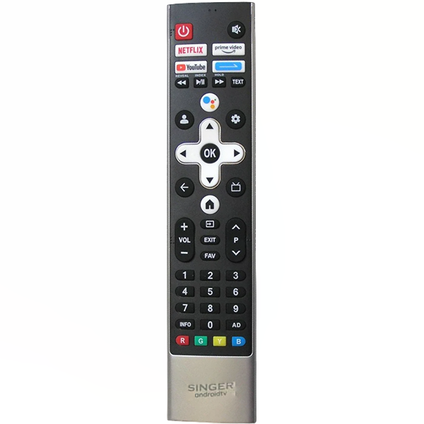 Singer Android LED TV Voice Remote Control