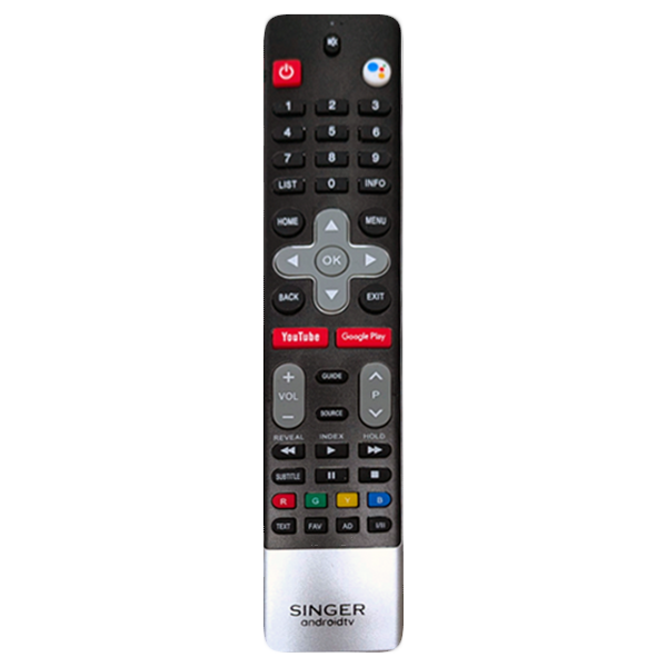 Singer Android LED TV Voice Remote, Singer Smart LED TV Voice Remote, Singer Android TV Replacement Remote, Singer Google Play TV Remote, Singer YouTube Smart Remote Compatible, Singer Premium Smart TV Remote 2026, Singer Android Numeric Keypad Remote, Singer Smart LED TV Controller Bangladesh, Singer Trusted TV Remote, Singer Android Replacement Remote