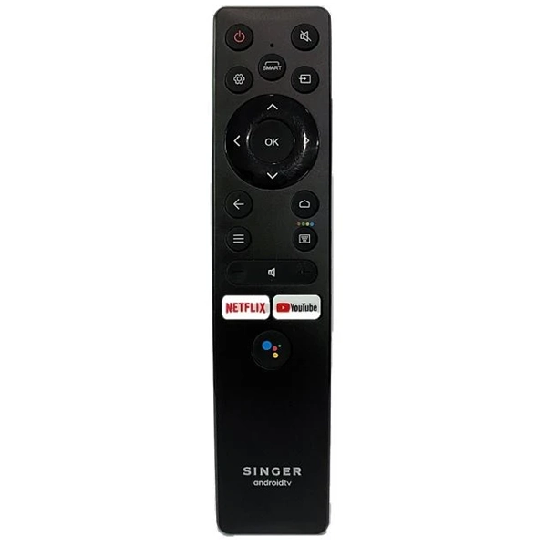 SINGER Android LED TV Voice Remote, SINGER Smart LED TV Voice Remote, SINGER Android TV Replacement Remote, SINGER Netflix YouTube Remote Compatible, SINGER Premium Smart TV Remote 2026, SINGER 4K Android TV Remote Bangladesh, SINGER Voice Command Remote Control, SINGER Smart TV Remote Replacement, SINGER LED TV Voice Remote, SINGER Android Smart Remote