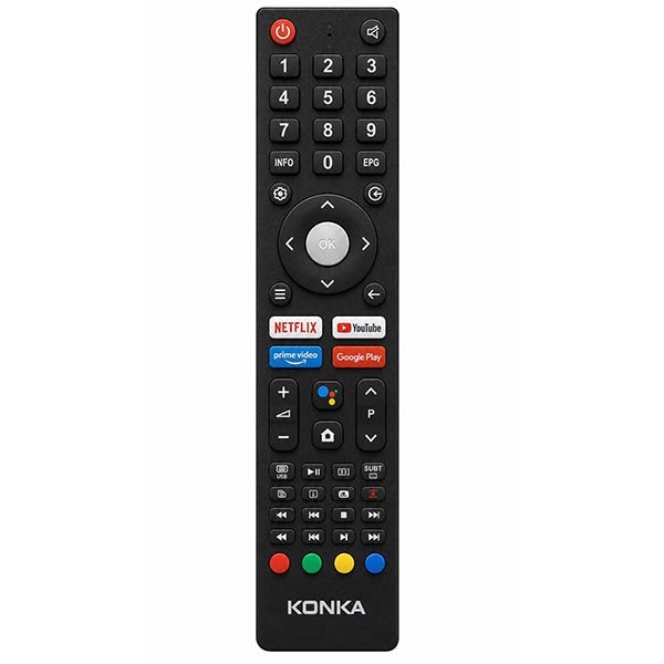 Konka Media Key TV Remote 2026