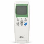 LG AC Remote Green Display
