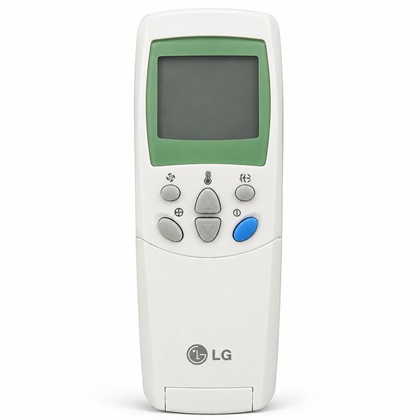 LG AC Remote Green Display
