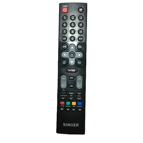 SINGER LED LCD Smart YouTube TV Remote, Singer Smart LED TV Remote Compatible, Singer LCD TV Replacement Remote, Singer YouTube Dedicated Button Remote, Singer Premium Smart TV Remote 2026, Singer IR Smart TV Controller, Singer LED TV Remote Bangladesh, Singer LCD Smart Remote Control, Singer Trusted TV Remote Model, Singer YouTube Smart TV Remote
