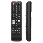 Samsung RM-L1618 LED TV Remote, Samsung Netflix Hotkey Remote, Samsung Smart LED TV Remote, Samsung LED TV Replacement Remote, Samsung LCD TV Remote, Samsung Smart Hub Remote, Samsung Universal Remote Compatible, Samsung TV Remote Bangladesh, Samsung Original Compatible Remote, Samsung RM-L1618 Remote Control