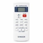 Singer AC Remote Set Temperature