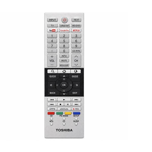 Toshiba Netflix Smart TV Remote