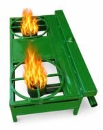 Family Size Double Burner Mobil Chula