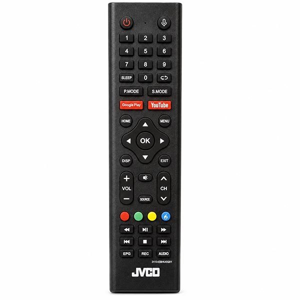JVCO Android LED TV Voice Remote Control