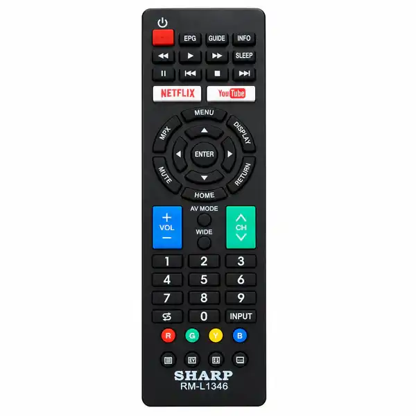 Sharp RM-L1346 Remote Control